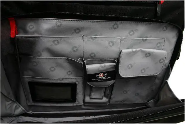 Alt view image 8 of 9 - Wenger Black 15.4" IMPULSE  Notebook Case Model WA-7426-02