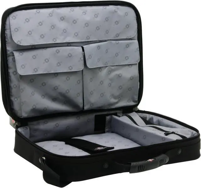 Alt view image 5 of 11 - Wenger Black 17" YUKON Notebook Case Model WA-7410-02