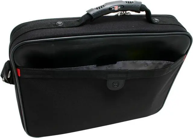 Alt view image 10 of 11 - Wenger Black 17" YUKON Notebook Case Model WA-7410-02