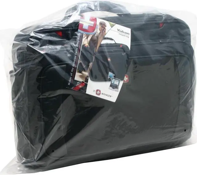 Alt view image 11 of 11 - Wenger Black 17" YUKON Notebook Case Model WA-7410-02