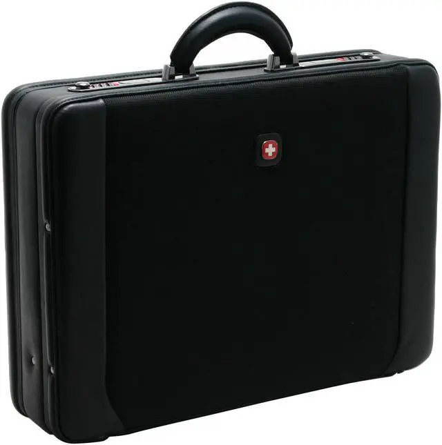 Main image of Wenger Black 15.4" ESCORT Computer Attache Case Model WA-7244-02F00