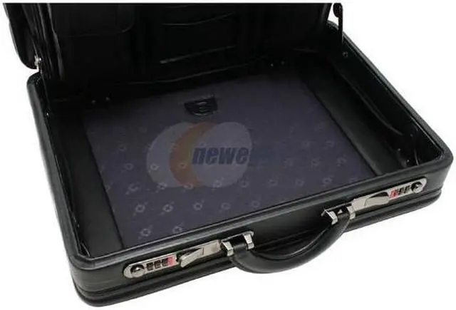 Alt view image 3 of 7 - Wenger Black 15.4" ESCORT Computer Attache Case Model WA-7244-02F00