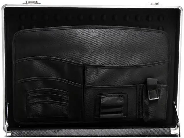 Alt view image 5 of 9 - VANGUARD Silver 15.4" Aluminum Notebook Cases Model Designer 84