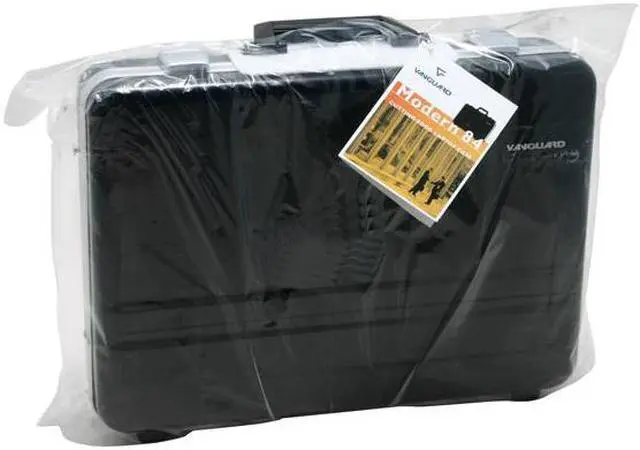 Alt view image 7 of 7 - VANGUARD Black/Platinum 16" Notebook Case Model Modern84 (Black)