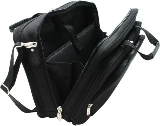 Alt view image 9 of 11 - VANGUARD Black 17" Notebook Case Model Osaka 433