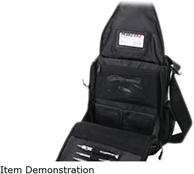 Alt view image 6 of 6 - Mobile Edge Black 13.3" Mini Messenger Case Model MEMMS0