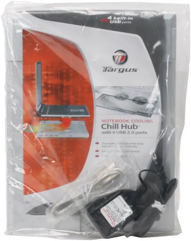 Alt view image 6 of 6 - Targus Notebook ChillHub AWE01US - OEM