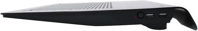 Alt view image 3 of 8 - BYTECC Aluminum Super Quiet Notebook Cooler NC-820/BK