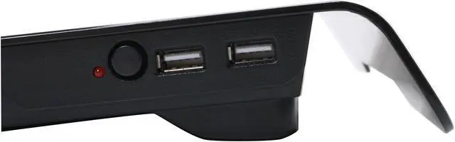 Alt view image 4 of 8 - BYTECC Aluminum Super Quiet Notebook Cooler NC-820/BK