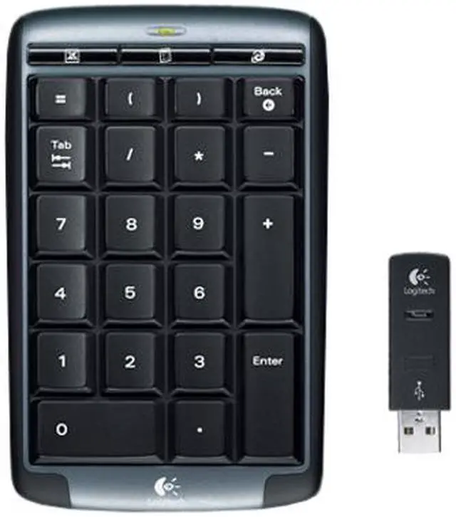 Main image of Logitech Cordless Number Pad for Notebooks 920-000217