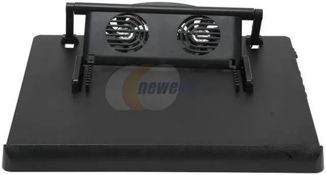 Alt view image 2 of 7 - BYTECC Adjustable + 4ports USB Hub Quiet Notebook Cooler NC-768