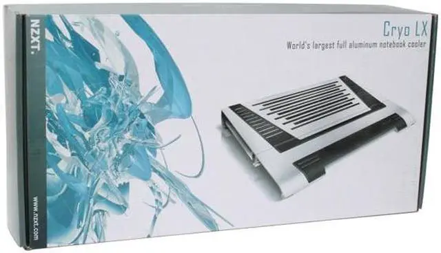 Alt view image 12 of 16 - NZXT Black Aluminum Notebook cooler w/ 3 120mm adjustable fans CRYO-001B