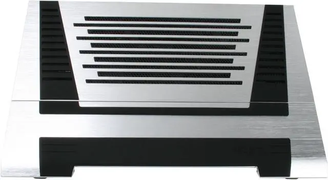 Alt view image 3 of 12 - NZXT SILVER Aluminum Notebook cooler w/ 3 120mm adjustable fans CRYO LX