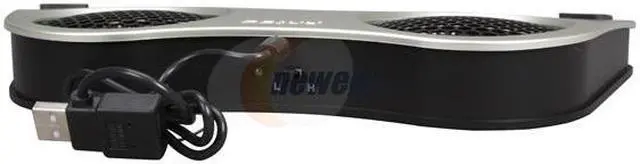 Alt view image 4 of 6 - Antec Notebook cooler w/ Two Ball-bearing Fans Notebookcooler to go