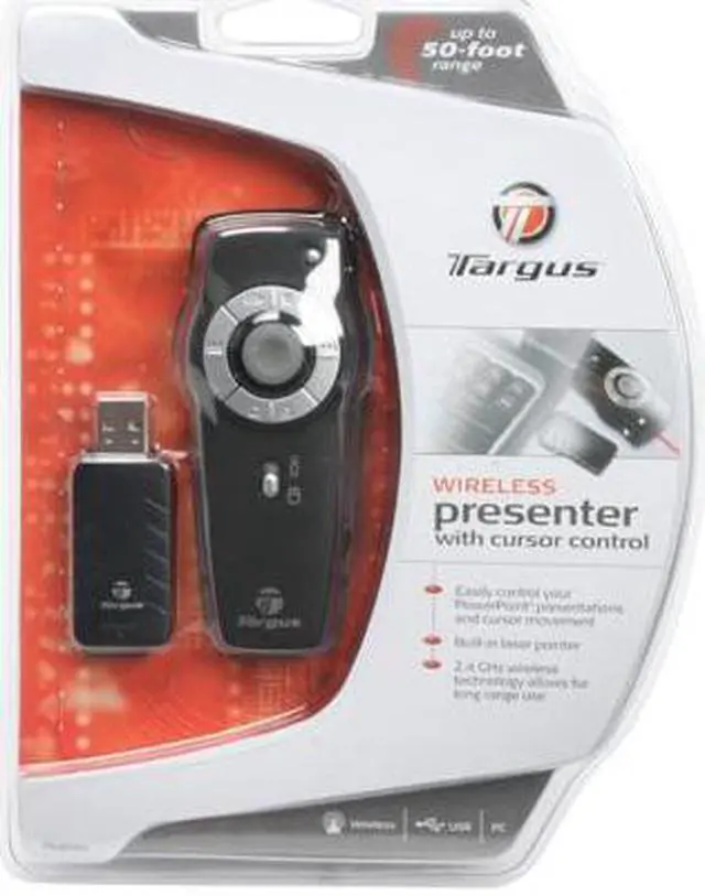 Alt view image 3 of 3 - Targus AMP02US Laptop Wireless Presenter
