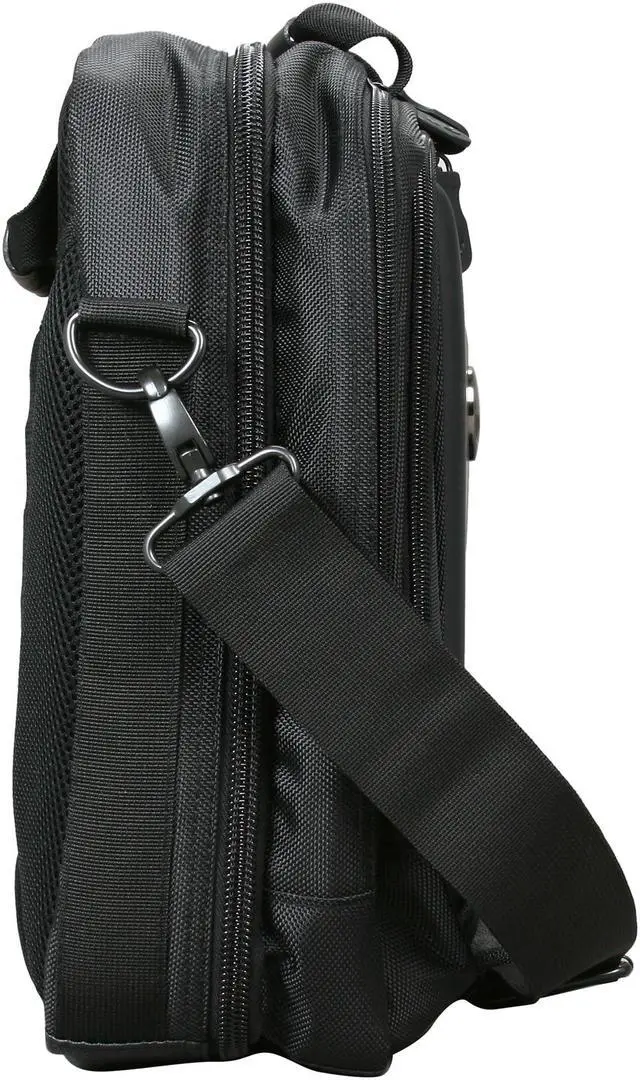 Alt view image 6 of 10 - Dell Black 17.3" Alienware Orion ScanFast Checkpoint Friendly Messenger Bag Model ME-AWMC2.0