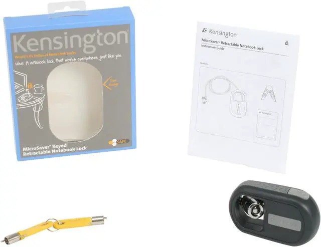 Alt view image 6 of 6 - Kensington MicroSaver Keyed Retractable Notebook Lock K64538US