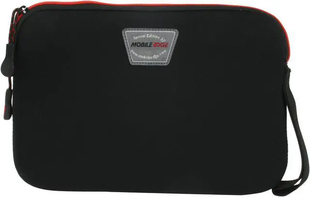 Alt view image 2 of 6 - Mobile Edge - SlipSuit - iPad / 8.9" Tablet Neoprene Sleeve - Black w/Red Trim
