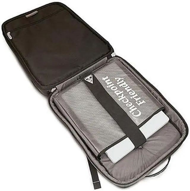 Alt view image 4 of 6 - Mobile Edge - ScanFast™ Onyx Checkpoint Friendly 15.6" Backpack - Black