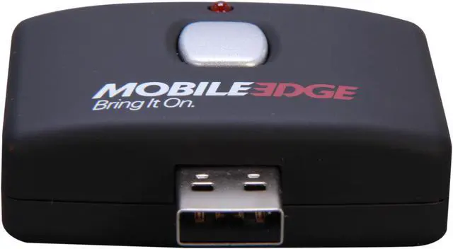 Alt view image 2 of 7 - Mobile Edge - 4 Port USB Hub - Push Button Connector
