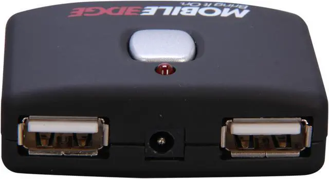 Alt view image 4 of 7 - Mobile Edge - 4 Port USB Hub - Push Button Connector