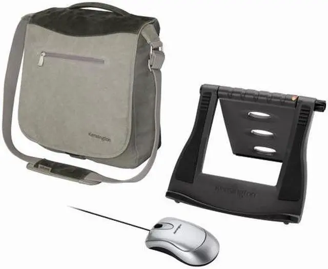 Main image of Kensington Notebook Accessory Bundle (15.4" Case, Mouse & Cooling Stand) K60112US-KIT