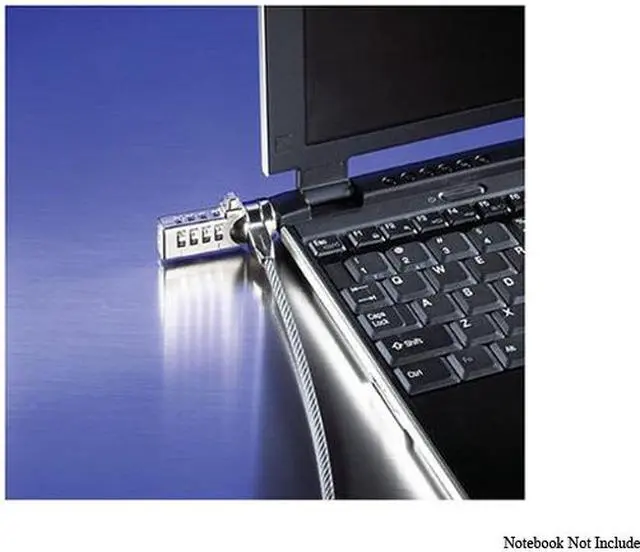 Alt view image 2 of 4 - Targus DEFCON Serialized Cable Lock (SCL) - Combination Lock - Galvanized Steel - 6.5ft - PA410S-1