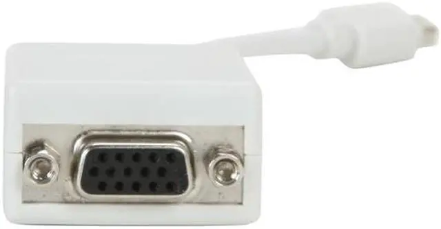 Alt view image 3 of 5 - Kanex Model IADAPTVGA iAdapt VGA Mini DisplayPort to VGA Adapter Male to Female