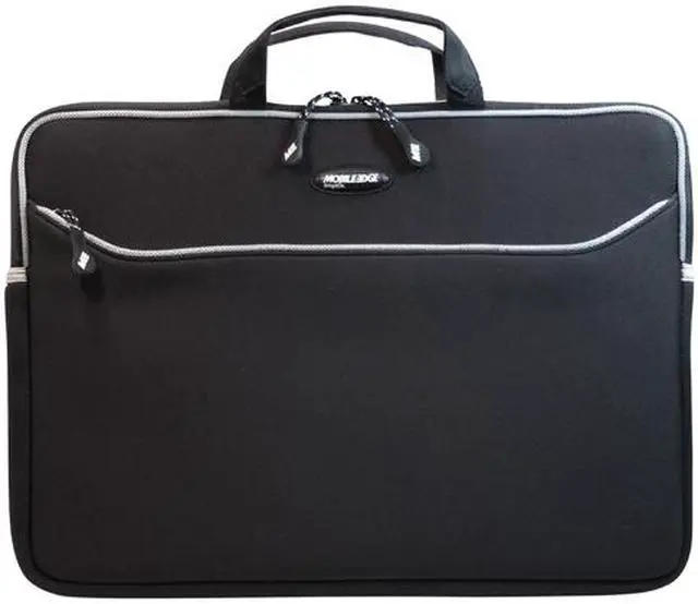 Alt view image 2 of 5 - Mobile Edge Black 17.3" SlipSuit Notebook Sleeve Model MESS1-173