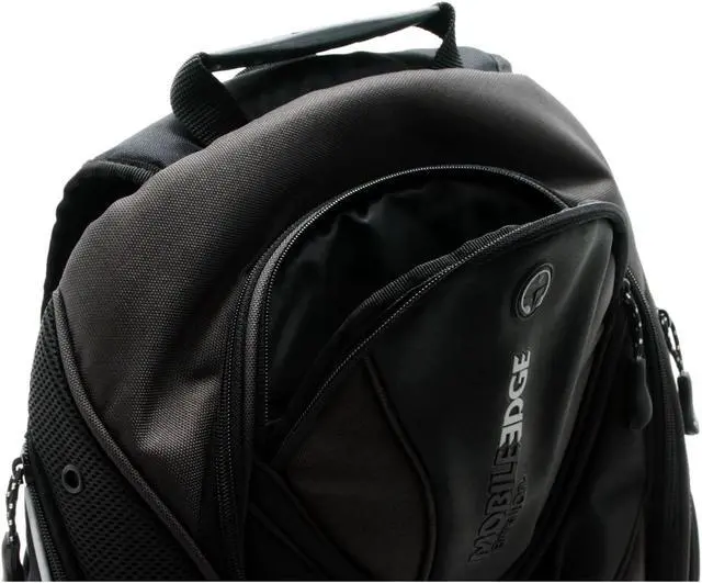 Alt view image 5 of 14 - Mobile Edge Black Express Backpack - 16" PC/17" MacBook Model MEBPE2