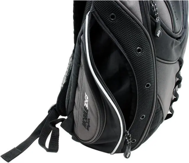 Alt view image 10 of 14 - Mobile Edge Black Express Backpack - 16" PC/17" MacBook Model MEBPE2