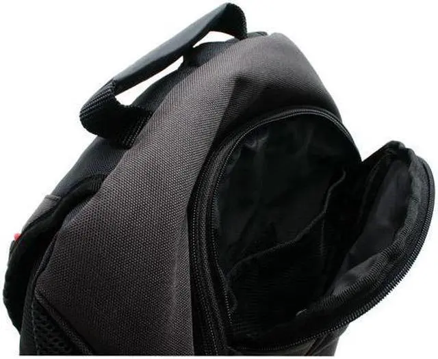 Alt view image 5 of 14 - Mobile Edge Black/Red Express Laptop Backpack - 16" PC/17" MacBook Model MEBPE7