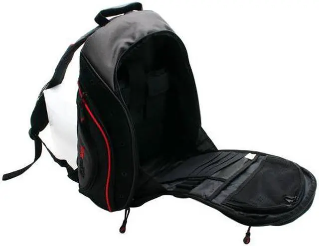 Alt view image 6 of 14 - Mobile Edge Black/Red Express Laptop Backpack - 16" PC/17" MacBook Model MEBPE7