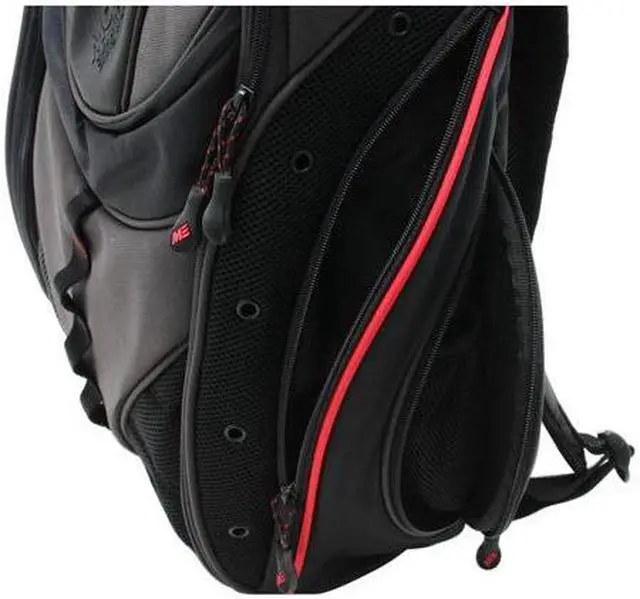 Alt view image 10 of 14 - Mobile Edge Black/Red Express Laptop Backpack - 16" PC/17" MacBook Model MEBPE7