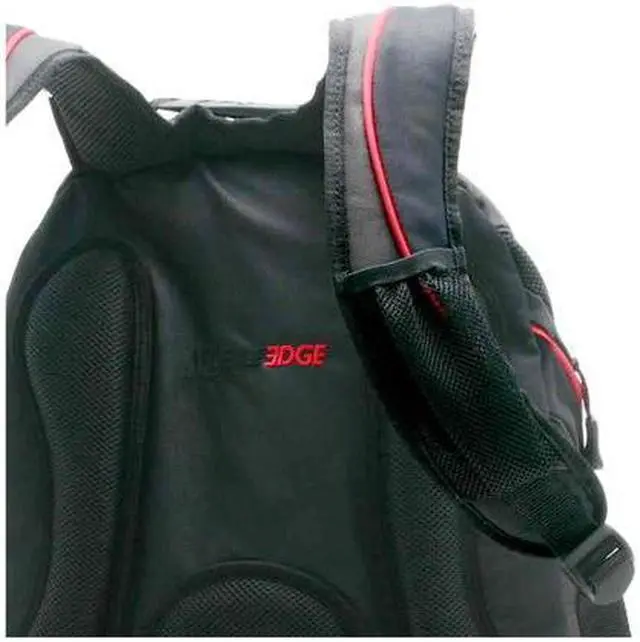 Alt view image 13 of 14 - Mobile Edge Black/Red Express Laptop Backpack - 16" PC/17" MacBook Model MEBPE7