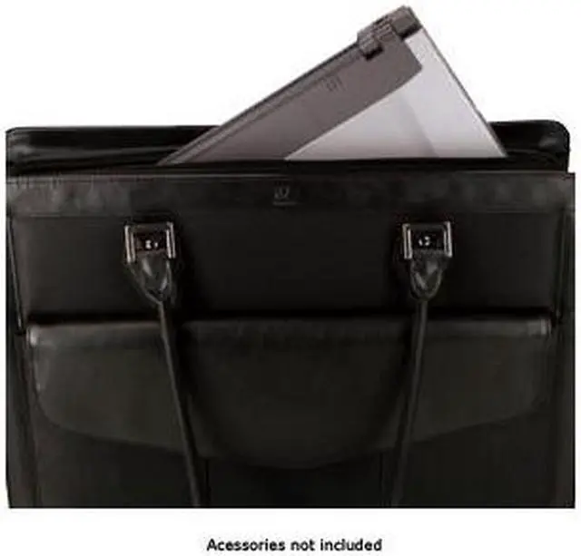 Alt view image 4 of 5 - Mobile Edge Black 17.3" Large Geneva Tote Model MEGN1L