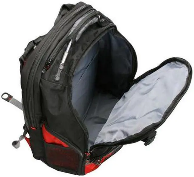 Alt view image 6 of 7 - Wenger Red LANCER 16" Computer Backpack Model GA-7323-13F00