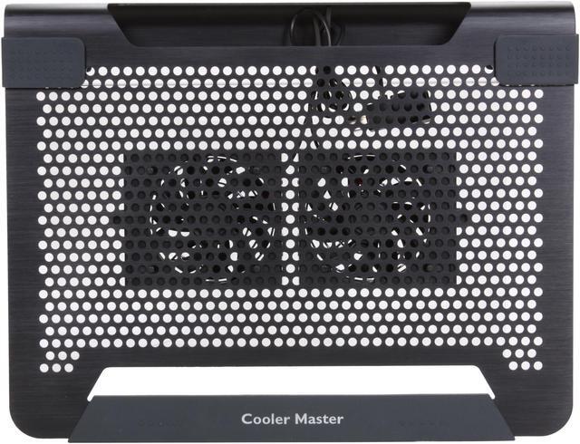 Alt view image 3 of 9 - Cooler Master NotePal U2 - Laptop Cooling Pad with Dual 80 mm Configurable Fans