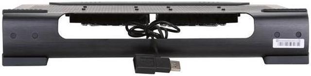 Alt view image 6 of 9 - Cooler Master NotePal U2 - Laptop Cooling Pad with Dual 80 mm Configurable Fans