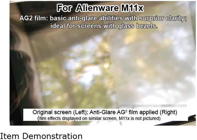 Main image of Green Onions supply A2G Anti-Glare Screen Protector for 11.6" Alienware M11x netbook RT-SPM11X02