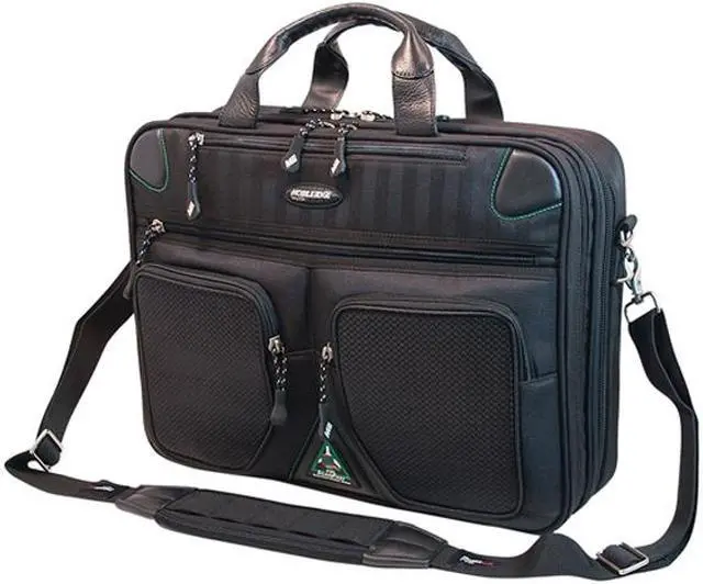 Main image of Mobile Edge Black 16" PC/17" MacBook ScanFast Checkpoint Friendly Briefcase 2.0 Model MESFBC2.0