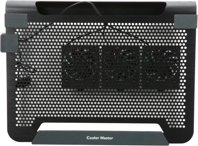 Alt view image 2 of 6 - Cooler Master NotePal U3 - Laptop Cooling Pad with Three 80 mm Configurable Fans