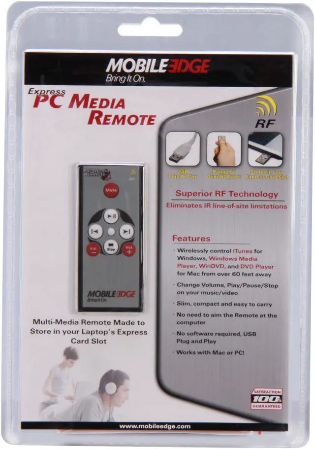 Alt view image 7 of 7 - Mobile Edge - Wireless Media Remote Express Card
