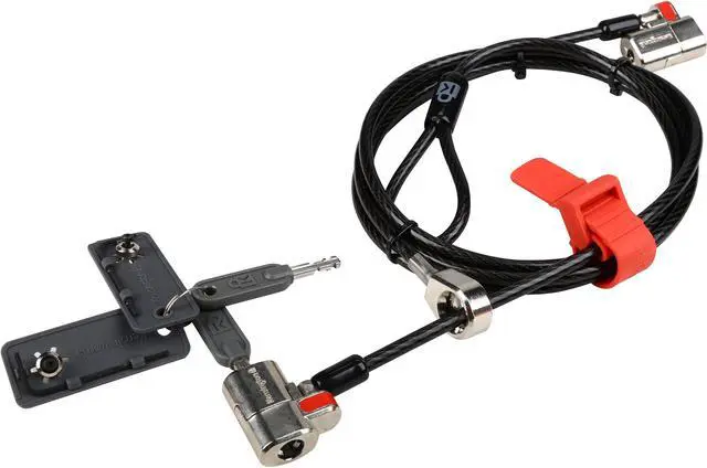Main image of Kensington ClickSafe Keyed Twin Laptop Lock K64638WW