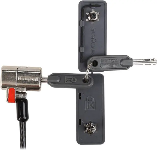 Alt view image 2 of 3 - Kensington ClickSafe Keyed Twin Laptop Lock K64638WW