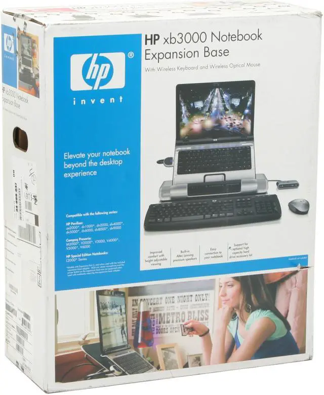 Alt view image 13 of 13 - HP ES234AA#ABA xb3000 Notebook Expansion Base