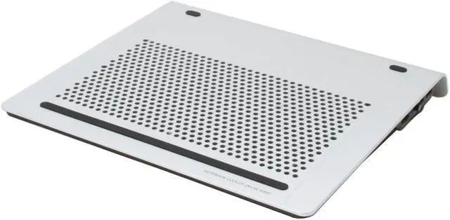 Alt view image 3 of 6 - ZALMAN Ultra Quiet Notebook Cooler ZM-NC1000 Silver