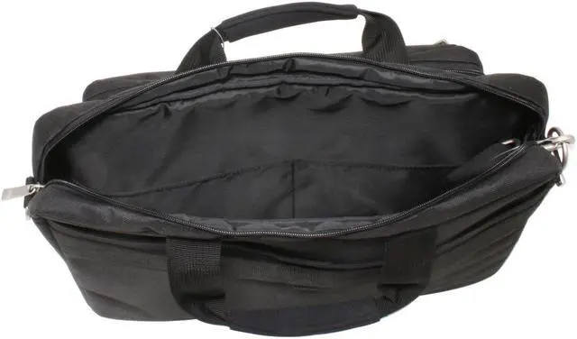 Alt view image 4 of 10 - SUMDEX Black Top Load Single Computer Brief Model PON-307BK