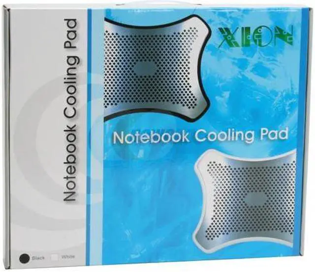 Alt view image 2 of 2 - XION Notebook Cooling Pad with Dual 80mm Ball-Bearing Silent Fans for PC and MAC XON-CP001B