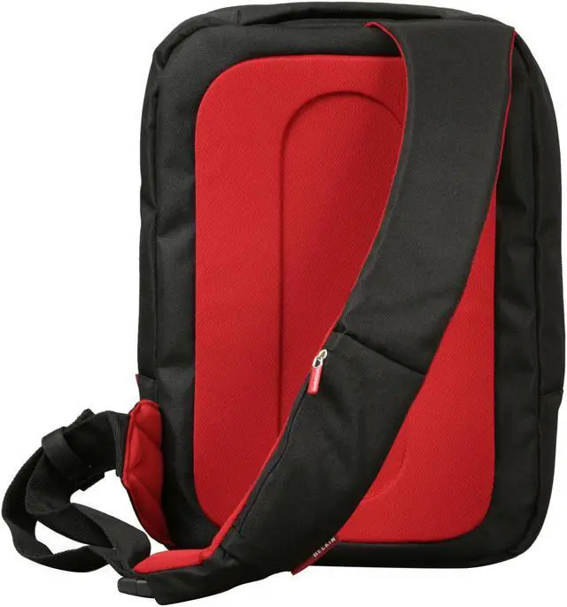 Alt view image 5 of 8 - BELKIN Jet / Cabernet Sling Bag for 15.4" Notebooks Model F8N052-BR